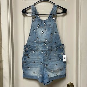Kids large Mickey Mouse overalls